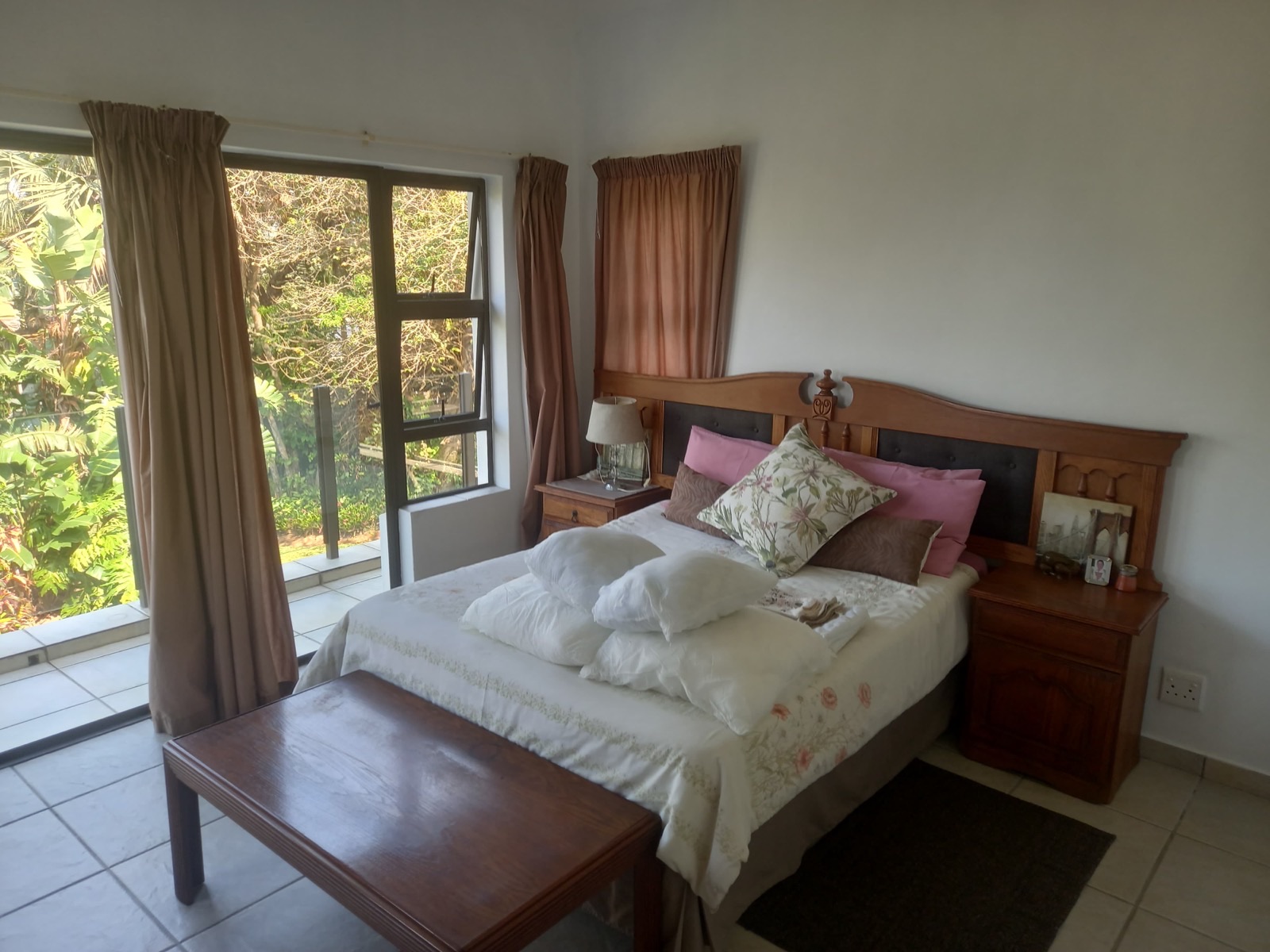 The main bedroom with its own door onto the balcony
